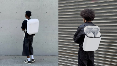 AirPods-dan ilhamlanmış bel çantası AirPack