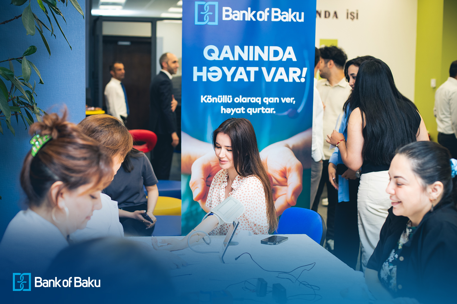 “Bank of Baku”dan könüllü qanvermə təşəbbüsü