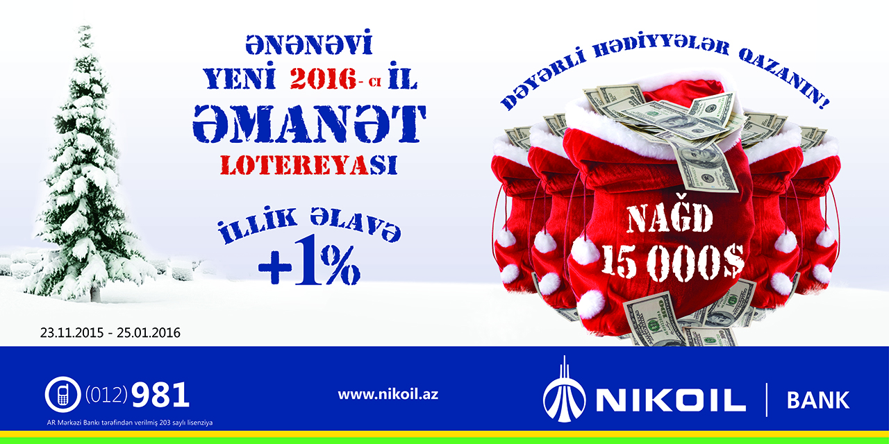 Nikoil | Bank-da əmanət yerləşdirin və bütöv bir torba pul qazanın!