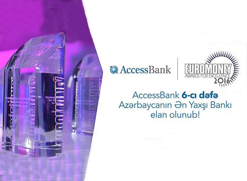 AccessBank “Azərbaycanın ən yaxşı Bankı” adına layiq görülüb