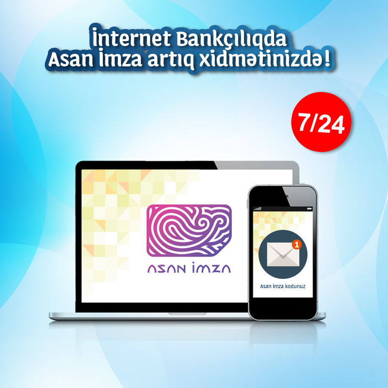 Yapi Kredi Bank Azərbaycan начал применять технологию Asan İmza в Интернет-банкинге