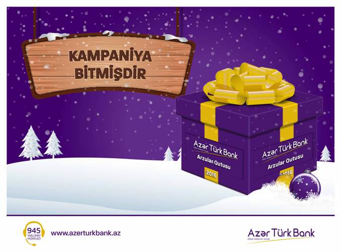Завершилась благотворительная новогодняя ярмарка спонсором которой выступил Azər Türk Bank