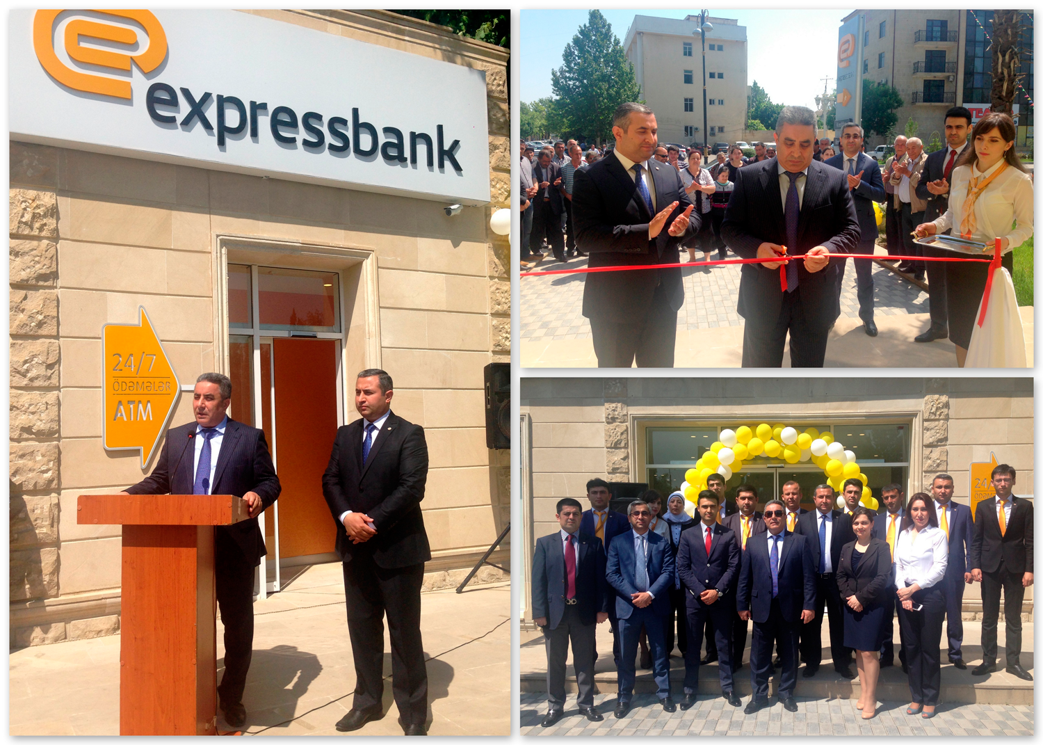 Expressbank открыл новый филиал в городе Барда
