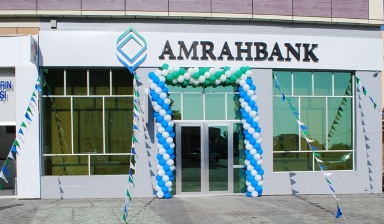 “Amrahbank”ın Bərdə filialı yeni ünvanda fəaliyyətə başladı