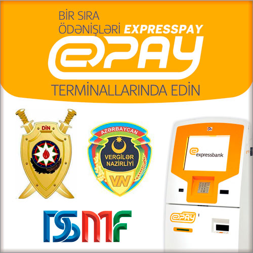 ExpressPay terminalları Hökümət Ödəniş Portalına qoşuldu