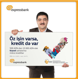 Expressbank yeni reklam çarxını təqdim edib