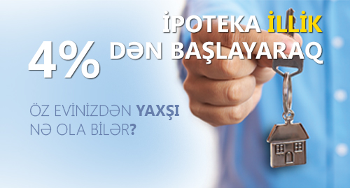Ипотечный кредит от NİKOİL | Bank-a