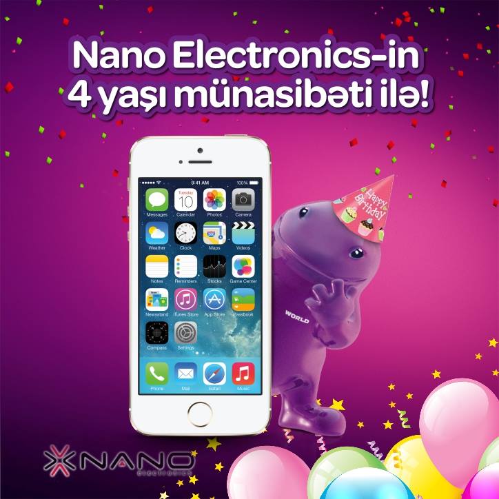 Специальная кампания от Worldcard по поводу дня рождения Nano Electronics.