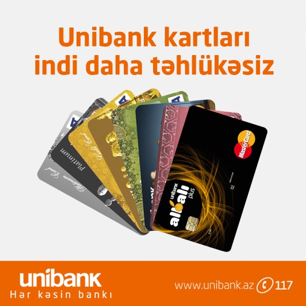 Интернет оплаты в Unibank-е стали более безопасными