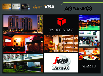 AGBankdan Visa İnfinite, Visa Gold və Visa Platinum kart sahiblərinə xüsusi təkliflər!
