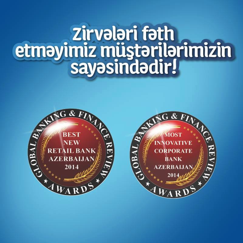 Azərbaycana iki beynəlxalq mükafatı Yapı Kredi Bank Azərbaycan gətirdi.