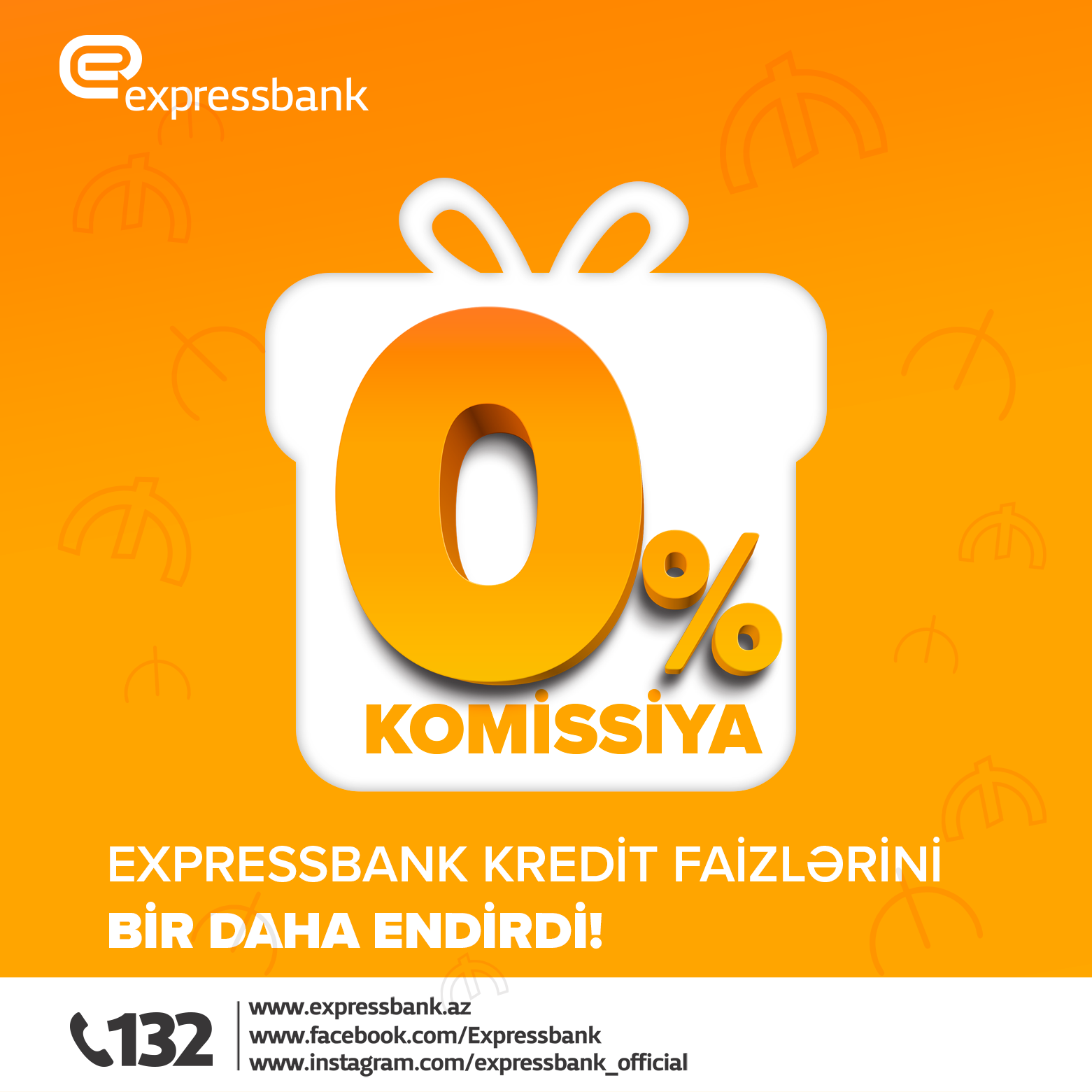 Expressbank-dan 0% komissiya ilə kredit kampaniyası!