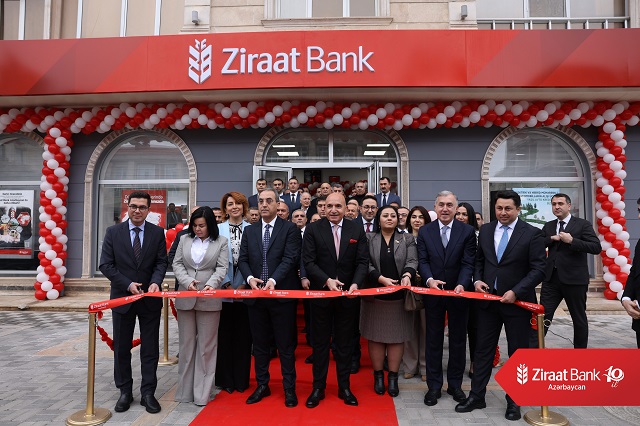 Ziraat Bank Azərbaycan 10 illiyi münasibəti ilə 10-cu filialını açdı