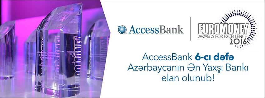 AccessBank “Azərbaycanın ən yaxşı Bankı” adına layiq görülüb
