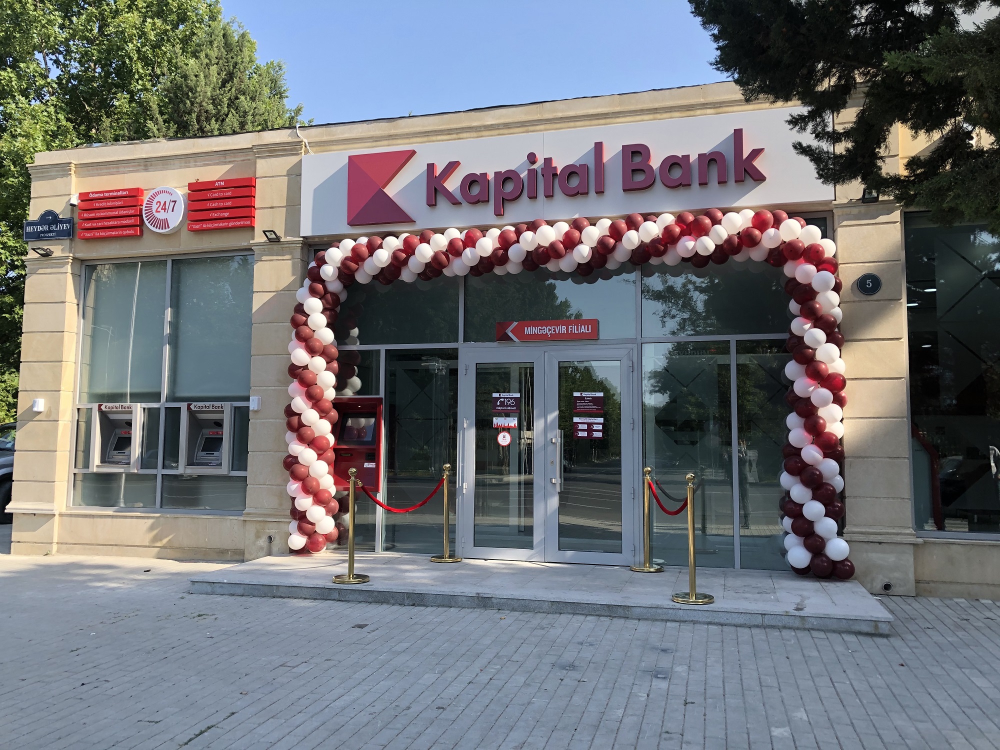 Kapital Bank yenilənən Mingəçevir filialını istifadəyə verdi Banco.az
