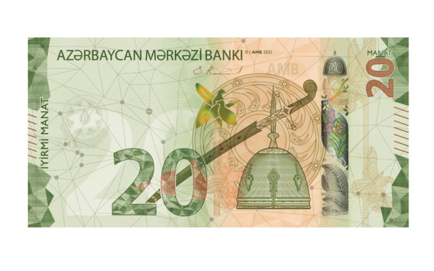 Yeni 20 manatlıq pul nişanı tədavülə buraxılıb