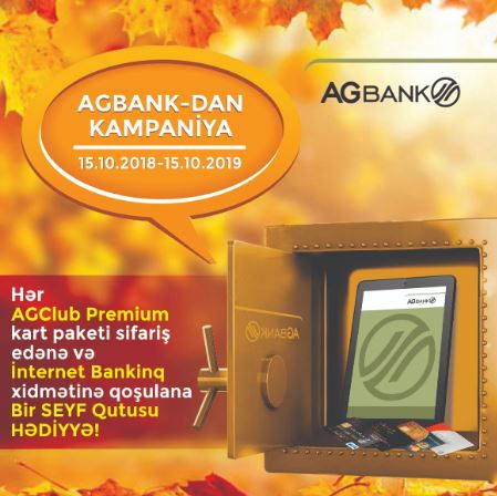 AGBank dəyərli müştəriləri üçün 2 yeni kampaniya hazırlayıb!