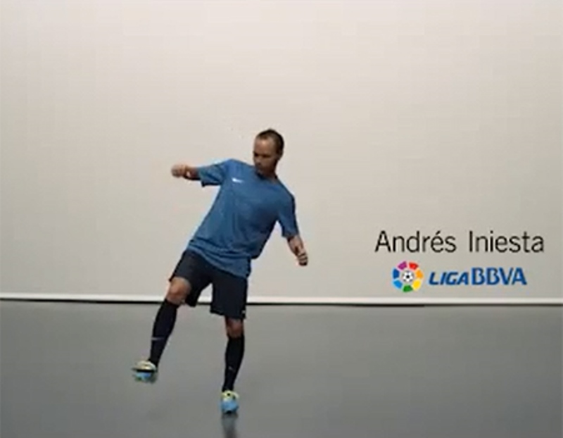 Garanti bankınn yeni reklam siması - Andres İniesta