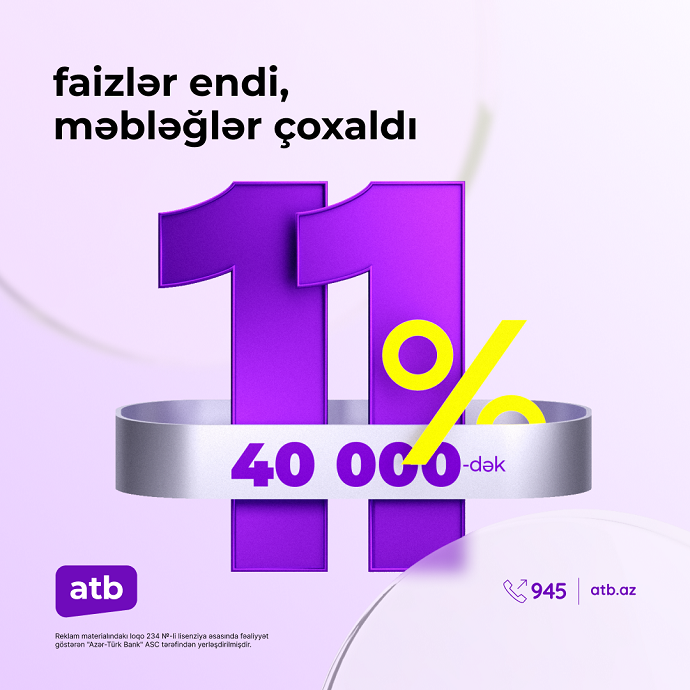 Новая акция по потребительским кредитам от Azer Turk Bank