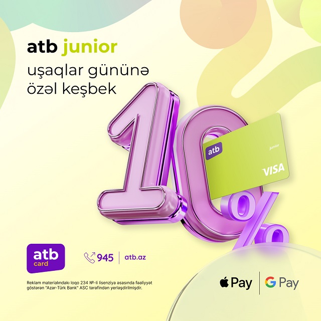 Azər Türk Bankdan 10% cashback kampaniyası