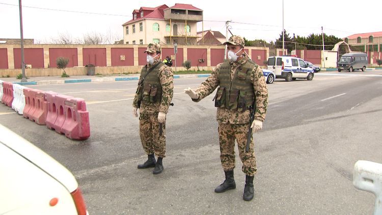 Bakıda karantin postları yenidən qurulub