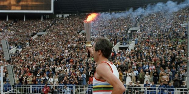1980-ci ilin Olimpiya Oyunlarının məşəli hərracda satıldı