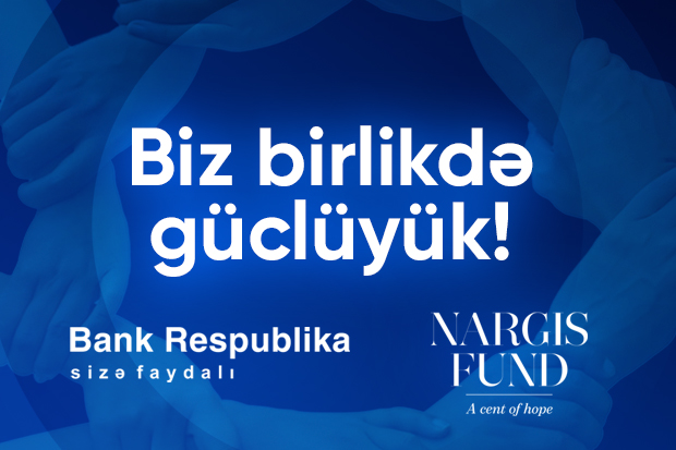 Bank Respublika “Nargis” Fondunun aztəminatlı ailələrə dəstək kampaniyasına qoşuldu!