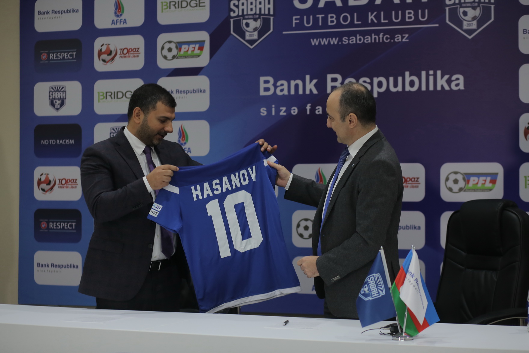 Bank Respublika “Sabah” Futbol Klubunun rəsmi sponsoru oldu