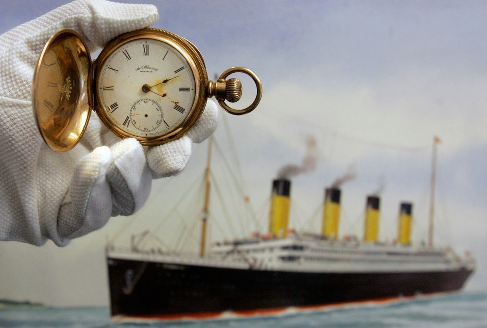 “Titanik”dəki ən varlı sərnişinin  saatı rekord qiymətə satıldı