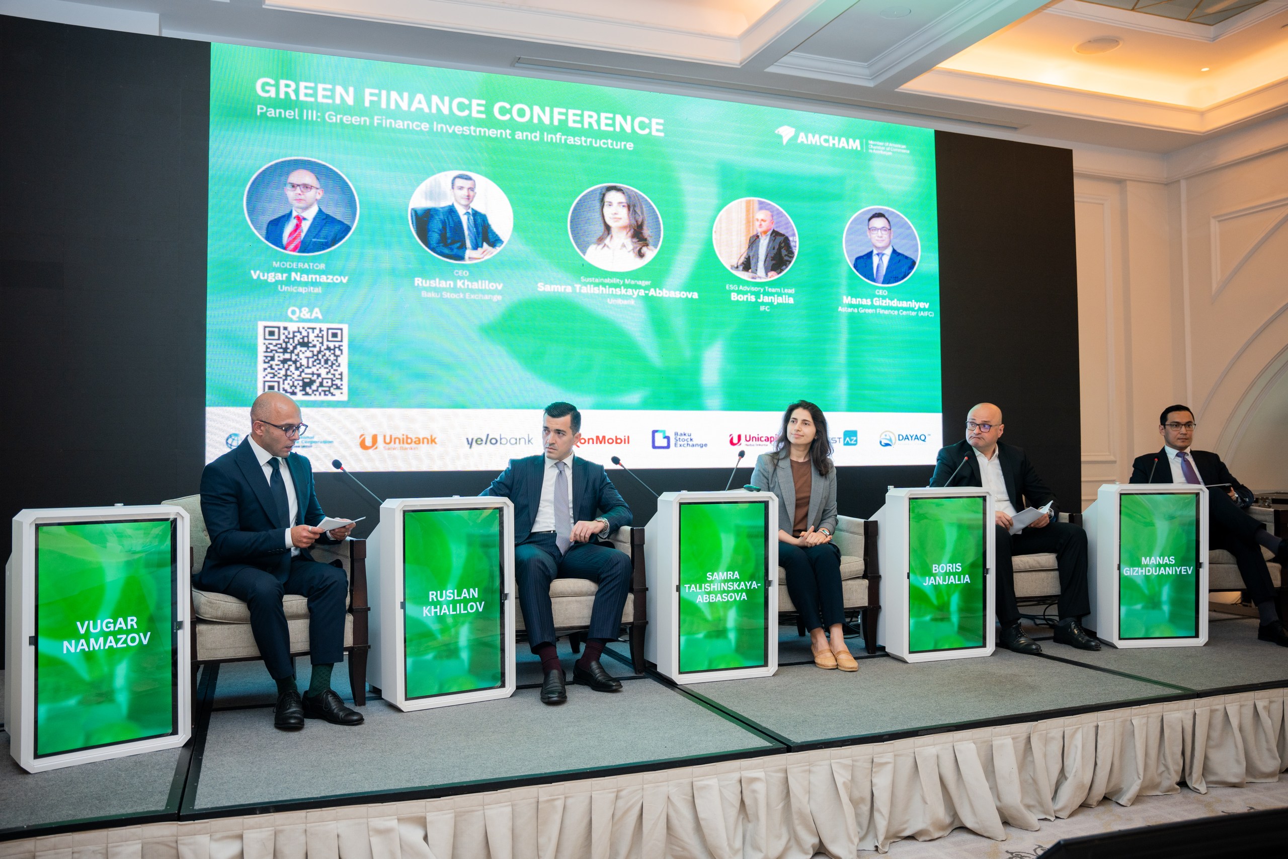 Состоялась Green Finance Conference при поддержке Yelo Bank и AmCham Азербайджан