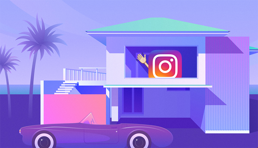 Instagram fotoşəkilləri üçün xüsusi ev dizayn edilib