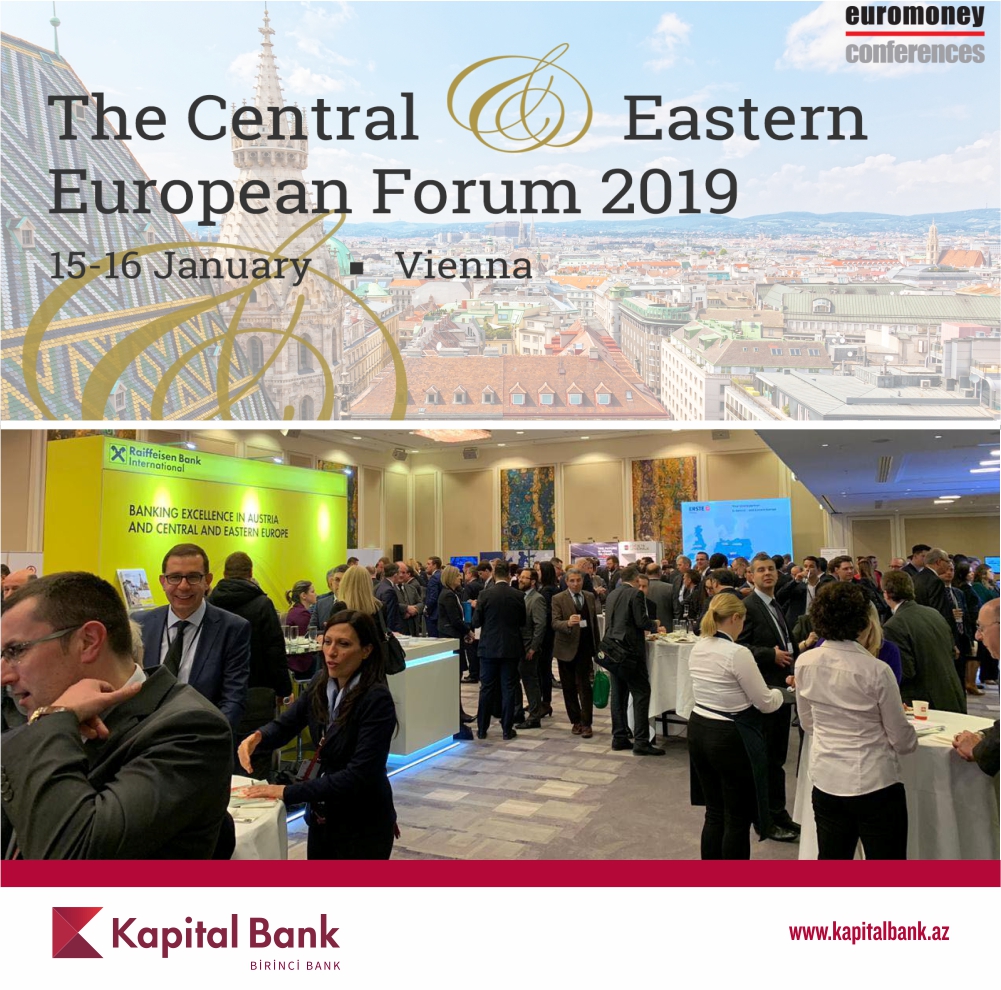 Kapital Bank Euromoney – 2019 forumunda iştirak edir