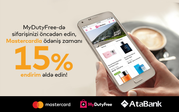 AtaBank Mastercard debet və kredit kart sahiblərinə 15% endirim təklif edir!