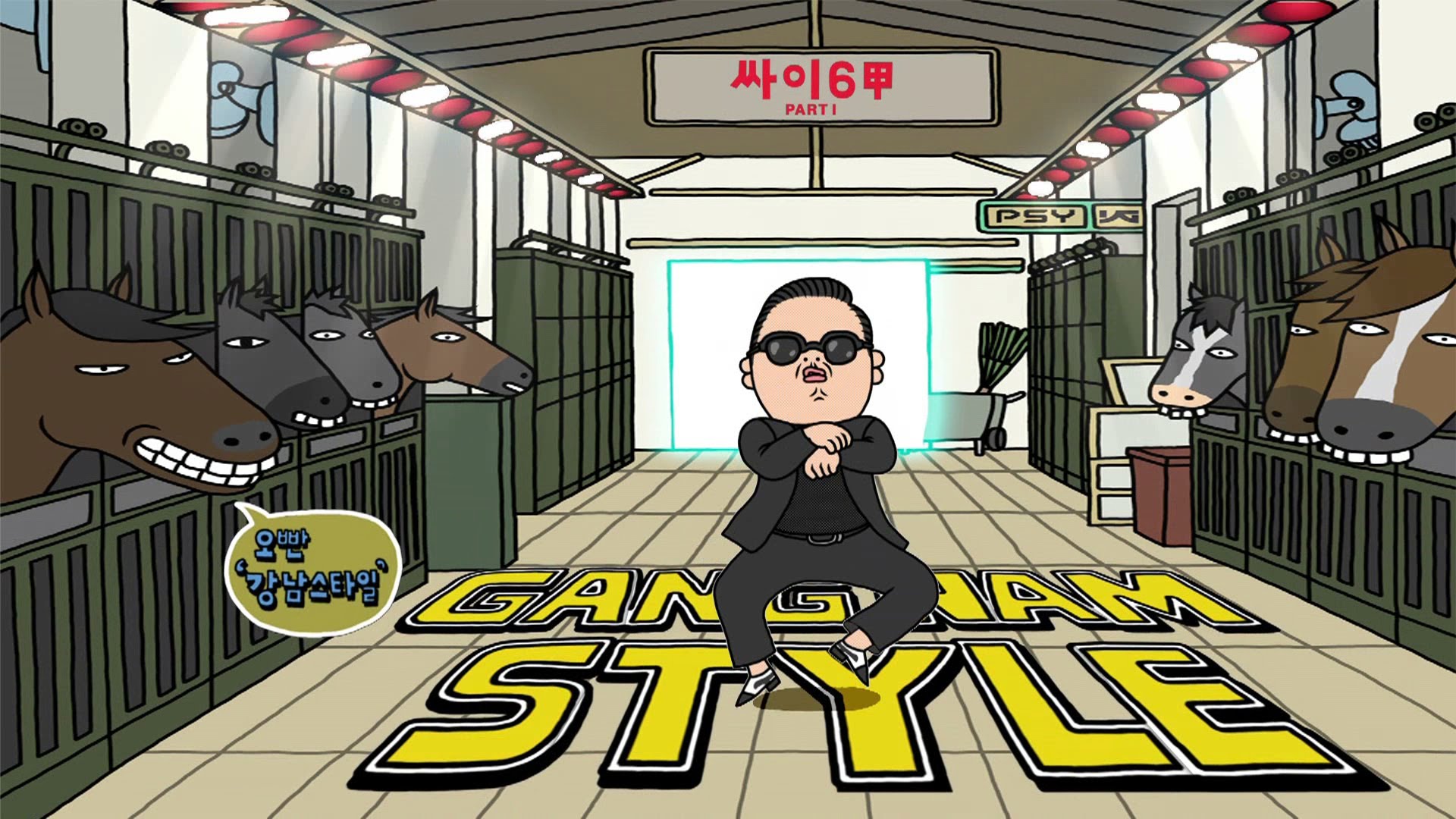 Banklar-dan Gangnam style rəqsi