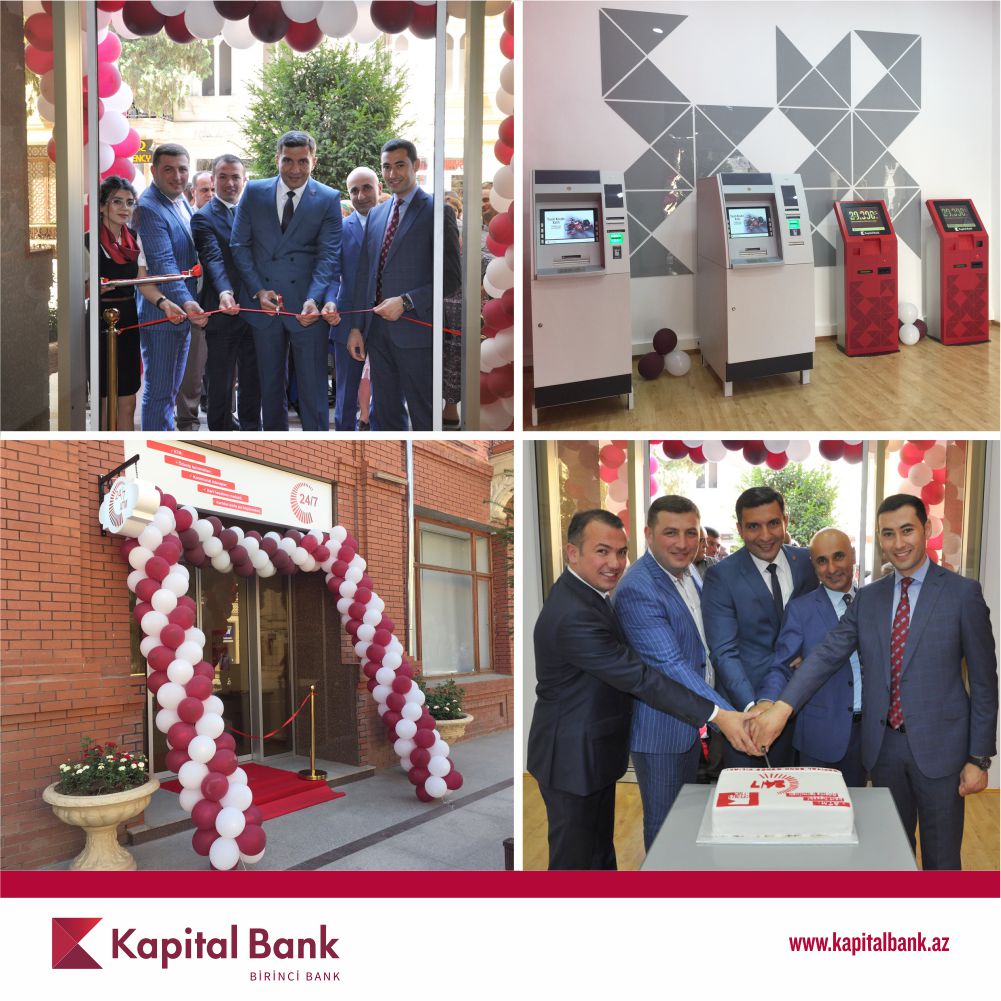 Kapital Bank 24/7 Elektron Xidmət Mərkəzini istifadəyə verdi