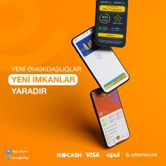 Платежный сервис E-PUL и ATB bank  первыми в Азербайджане запустили решение CyberSource от Visa, токенизацию Apple/GPay в сети торговых точек   •	Теперь держатели банковских карт в облаке Apple/Google могут оставлять безналичные чаевые NOCASH, а также опл