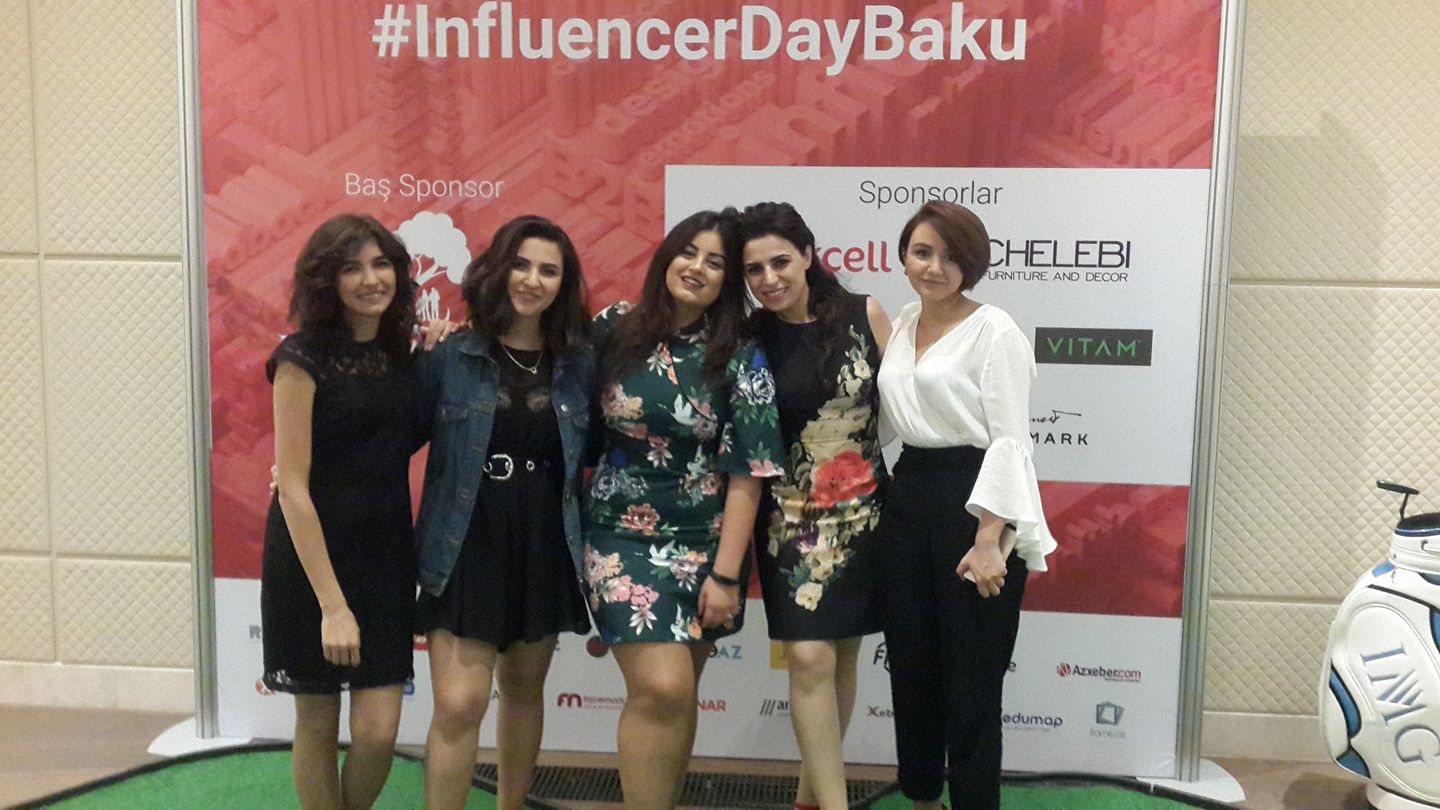 Bakının influencerləri bir araya toplaşıb, öz günlərini qeyd etdi