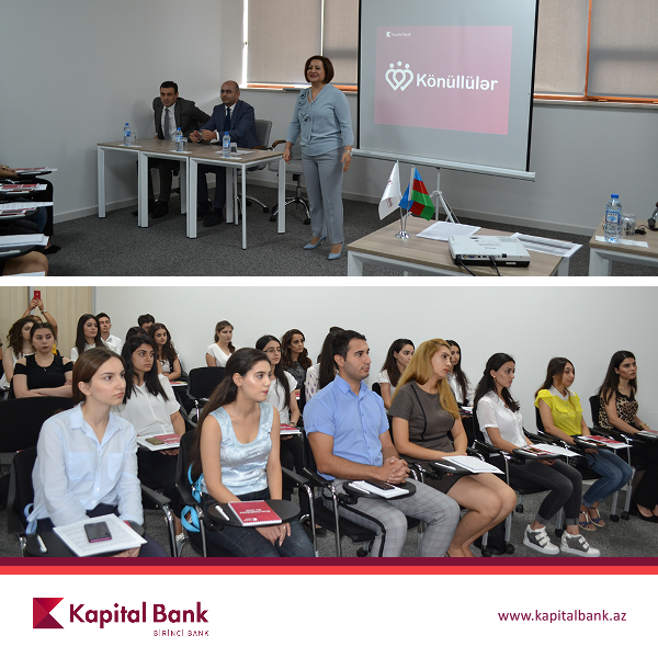 Kapital Bank “Könüllülər” proqramına start verdi