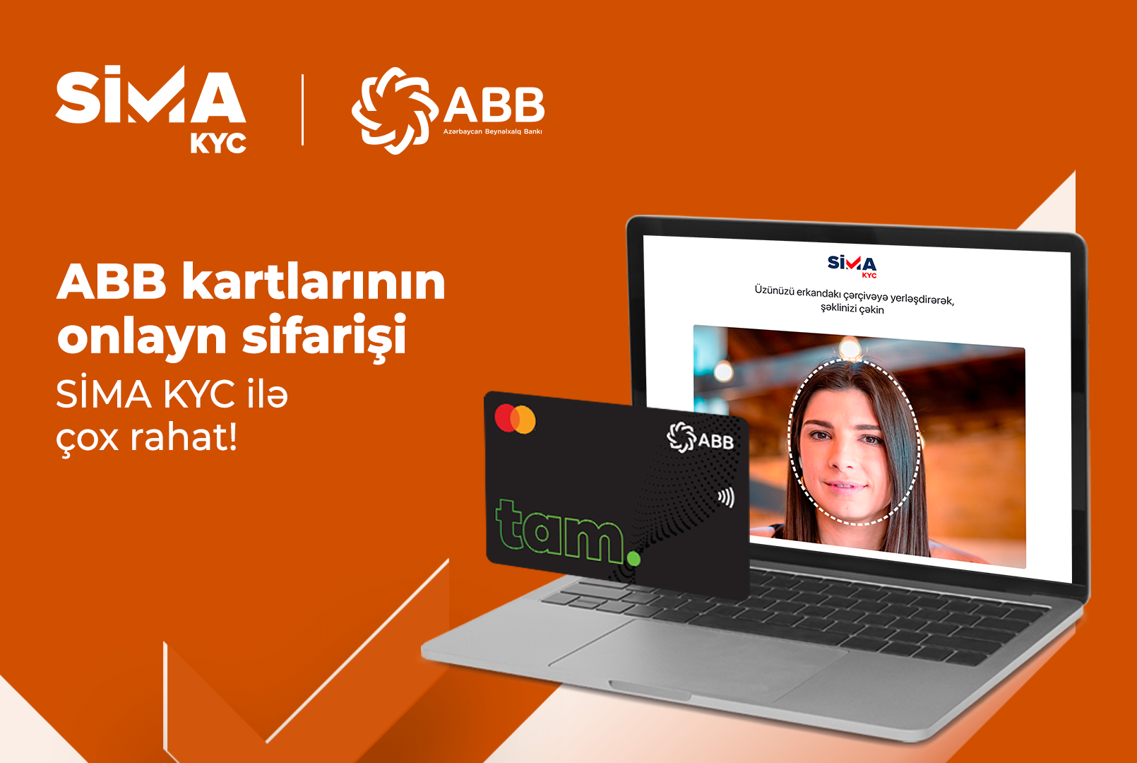 ABB debet kartlarını SİMA KYC ilə onlayn sifariş et!