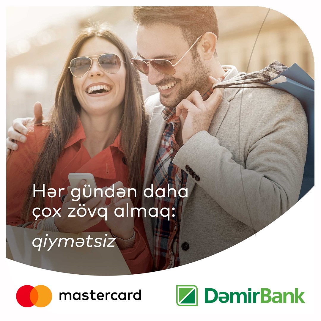 DəmirBank Mastercard kartları ilə eksklüziv endirimlər
