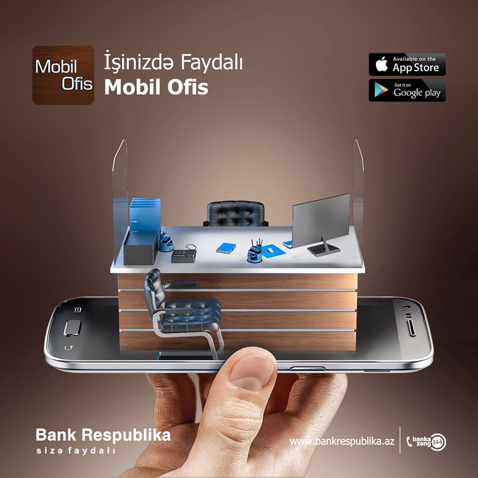 Bank Respublika “Mobil Ofis” xidmətini təqdim edir