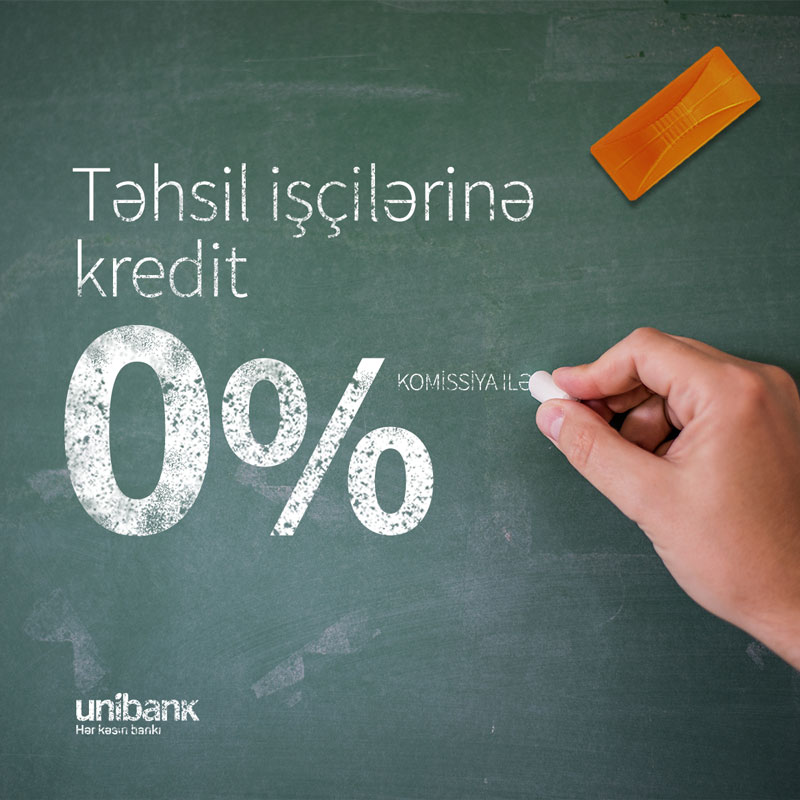 Unibank müəllimləri xüsusi kampaniya ilə təbrik edir