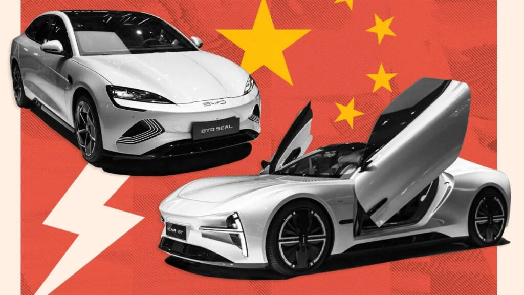 Çinin avtomobil ixracı 47 faiz artdı