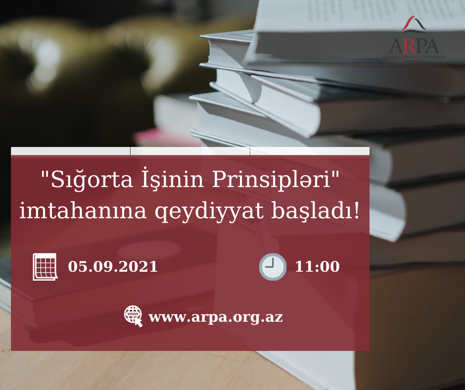 “Peşəkar Sığortaçı Sertifikasiyası” imtahanına qeydiyyat başladı!