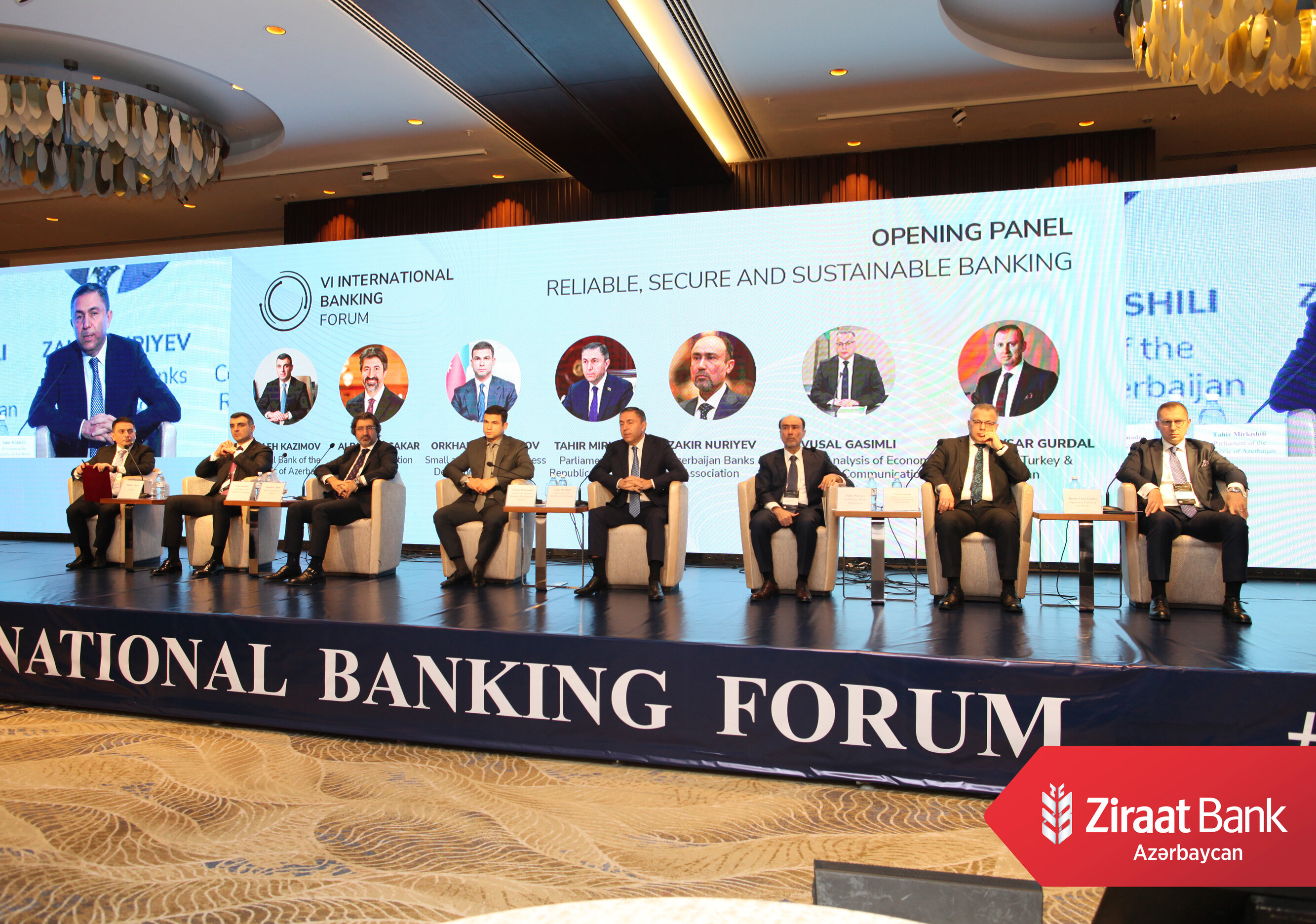 Ziraat Bank Azərbaycan VI Beynəlxalq Bankçılıq Forumunun tərəfdaşı və iştirakçısı olub