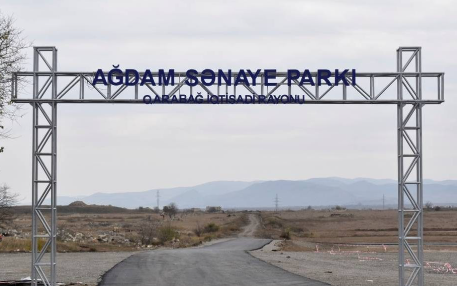 Ağdam Sənaye Parkına 97 milyon manat investisiya yatırılıb, 380 nəfərlik daimi iş yeri yaradılıb