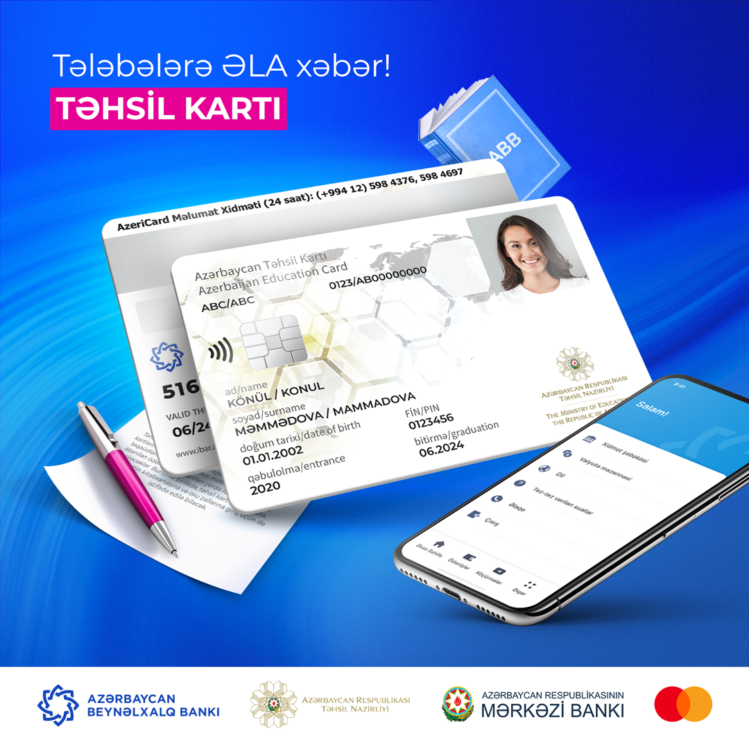 Azərbaycan Beynəlxalq Bankından “Təhsil Kartı”