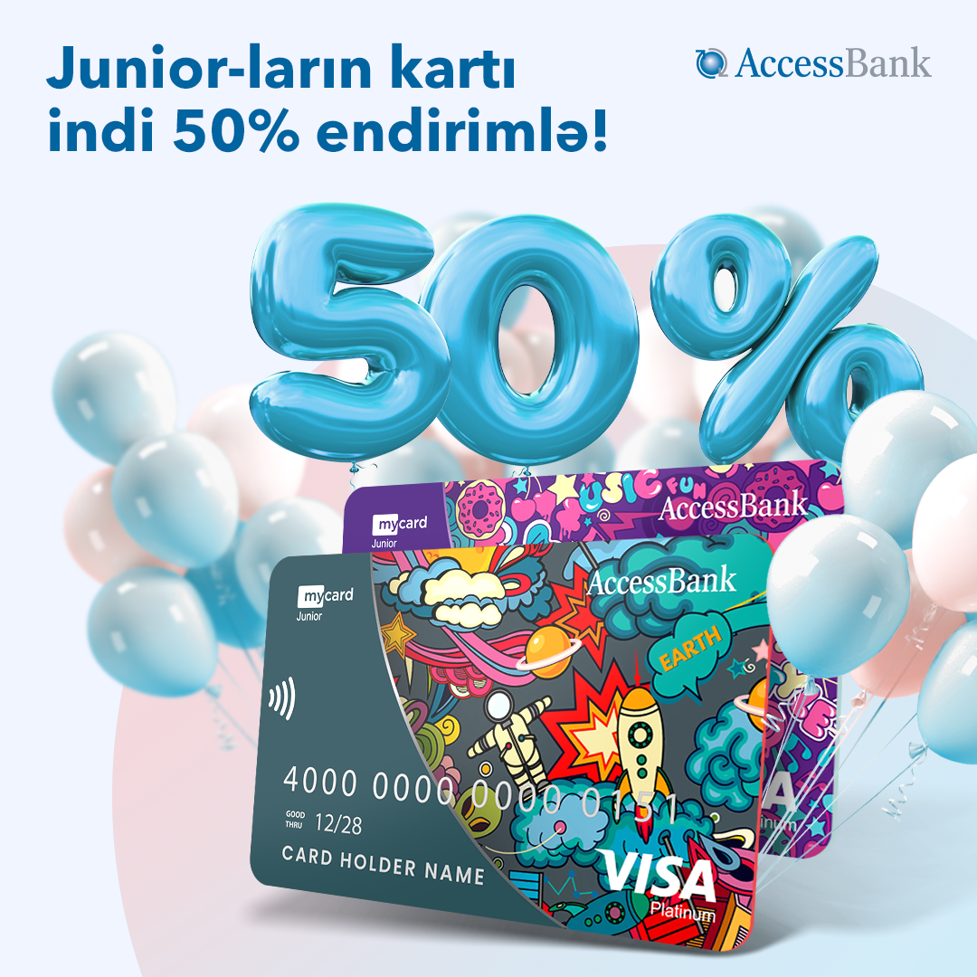 С сегодняшнего дня myCard Junior можно приобрести с 50% скидкой!