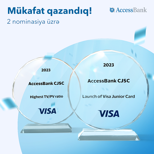 AccessBank получил награду от VISA