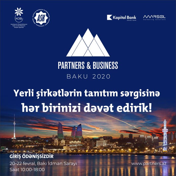 Kapital Bank “Partners and Business” sərgisinin tərəfdaşı olacaq